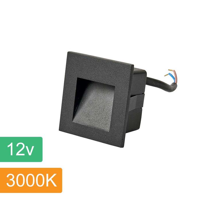 Vencha Lighting Stan Step Light-12v-BK-3K