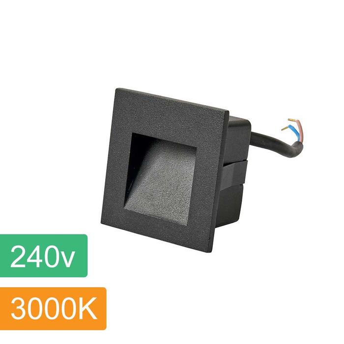 Vencha Lighting Stan Step Light-240v-BK-3K