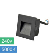 Vencha Lighting Stan Step Light-240v-BK-5K