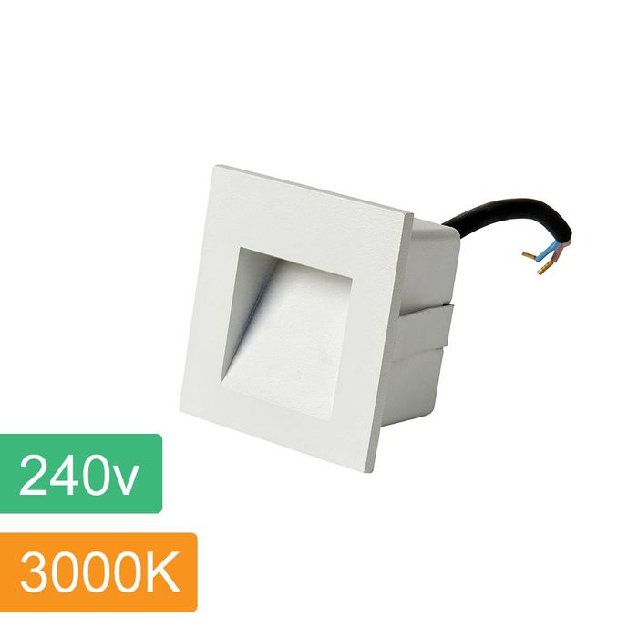 Vencha Lighting Stan Step Light-240v-WH-3K