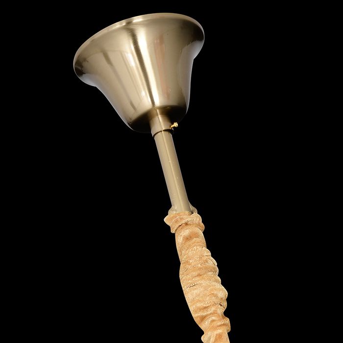 Vencha Lighting Chanel-S-GD Spiral Chandelier - 400x1300