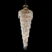 Vencha Lighting Chanel-L-GD Spiral Chandelier - 700x2000