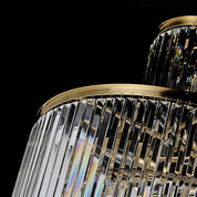 Vencha Lighting Chanel-L-GD Spiral Chandelier - 700x2000