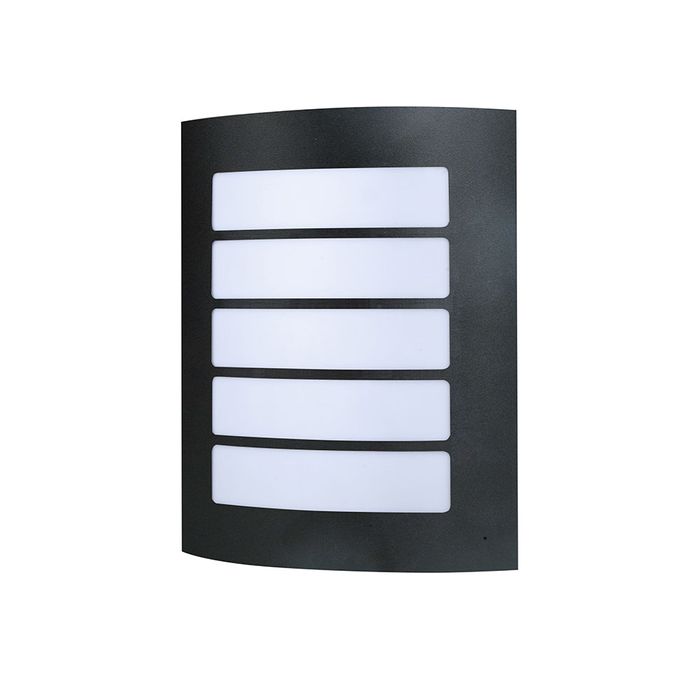 Vencha Lighting Stark LED Wall Light - BLK - 6000K
