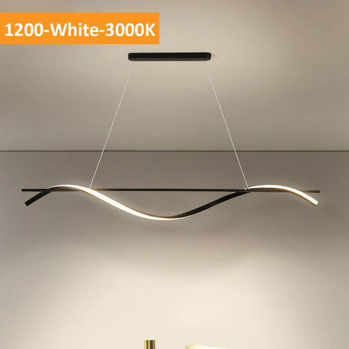 Vencha Lighting Swirl-1200-WHT-3000K