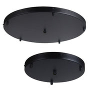 Vencha Lighting 5 Light Round Plate - Black
(550mm Diameter)