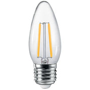 Vencha Lighting Candle C35 4w LED Filament - E27 - 2700K