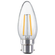 Vencha Lighting Candle C35 4w LED Filament - B22 - 2700K