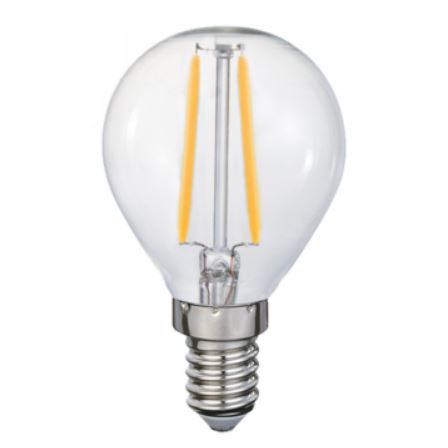 Vencha Lighting Fancy Round P45 4w LED Filament - E14 - 2700K
