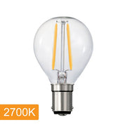 Vencha Lighting Fancy Round P45 4w LED Filament - B15 - 2700K