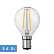 Vencha Lighting Fancy Round P45 4w LED Filament - B15 - 4500K