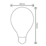 Vencha Lighting A60 6w LED Filament Lamp - E27 - 2700K