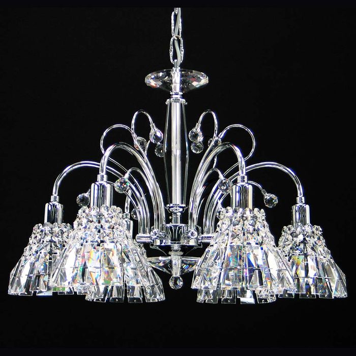 Vencha Lighting Asfour Crystal Chandelier - 031-(B)-20"-6L-1143-CH