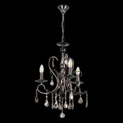 Vencha Lighting Asfour Crystal Chandelier - 2013-18"-3L-873-BK-CH