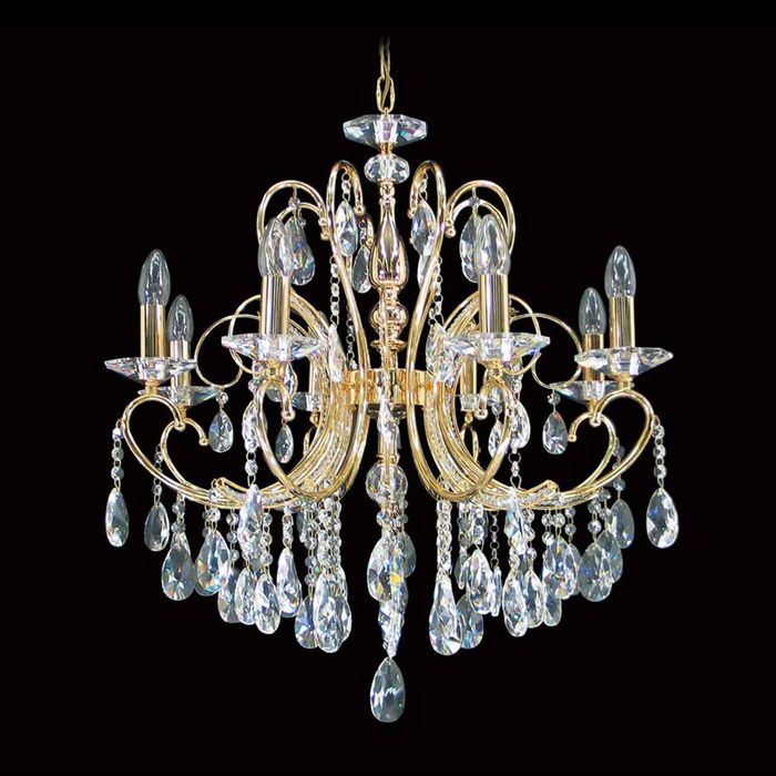 Vencha Lighting Asfour Crystal Chandelier - 2013-26"-8L-873-GD