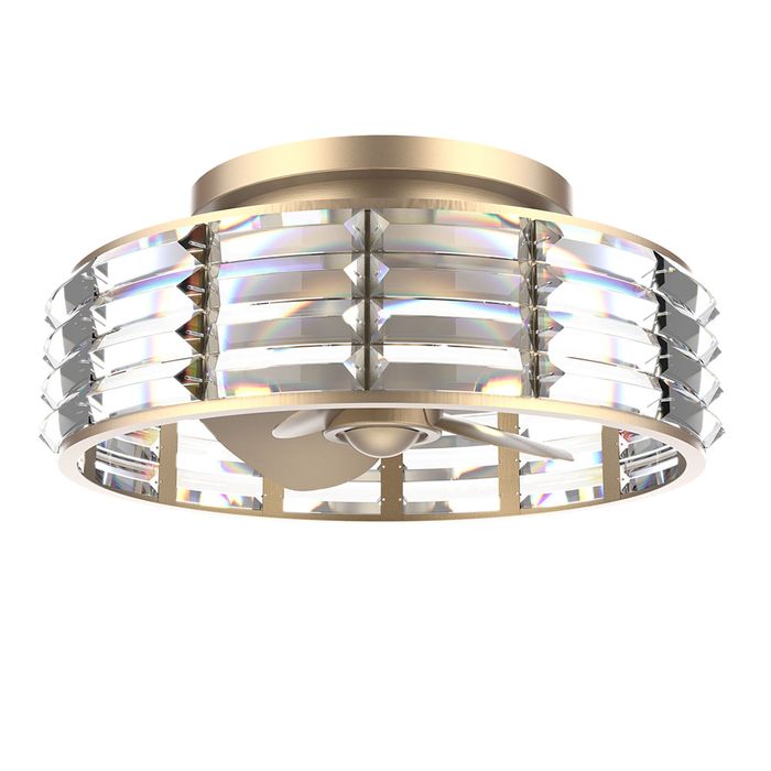 Vencha Lighting Odyssey Light Fan - Gold