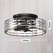 Vencha Lighting Odyssey Light Fan - Black