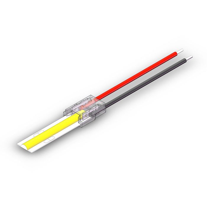 Vencha Lighting 8mm Strip to Wire with 1m Cable - 25 Pack