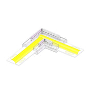 Vencha Lighting 8mm L-Shape Strip to Strip Connector - 5 Pack
