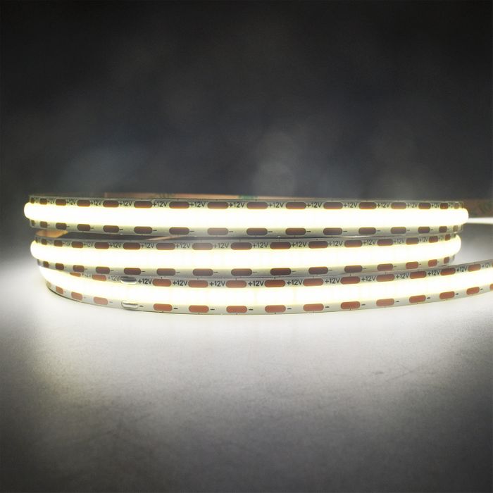 Vencha Lighting 5w COB LED Strip Light - 12v - IP20 - 1m - 6000K