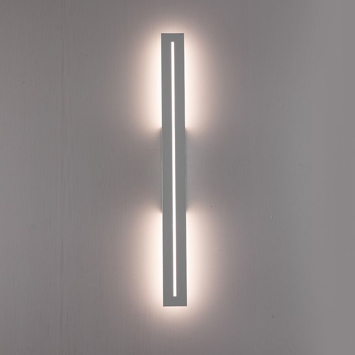 Vencha Lighting Edgar External Wall Light - 60cm - White