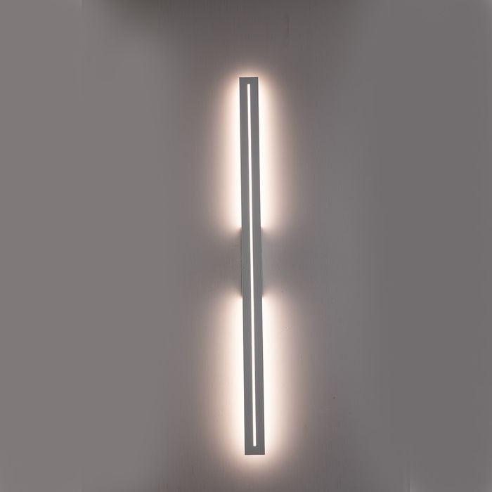 Vencha Lighting Edgar External Wall Light - 100cm - White