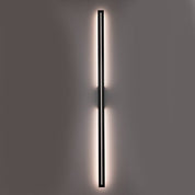 Vencha Lighting Edgar External Wall Light - 150cm - Black