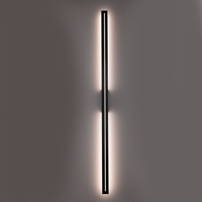 Vencha Lighting Edgar External Wall Light - 150cm - Black