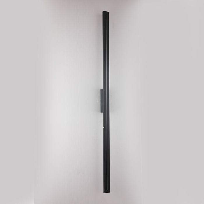 Vencha Lighting Edgar External Wall Light - 150cm - Black