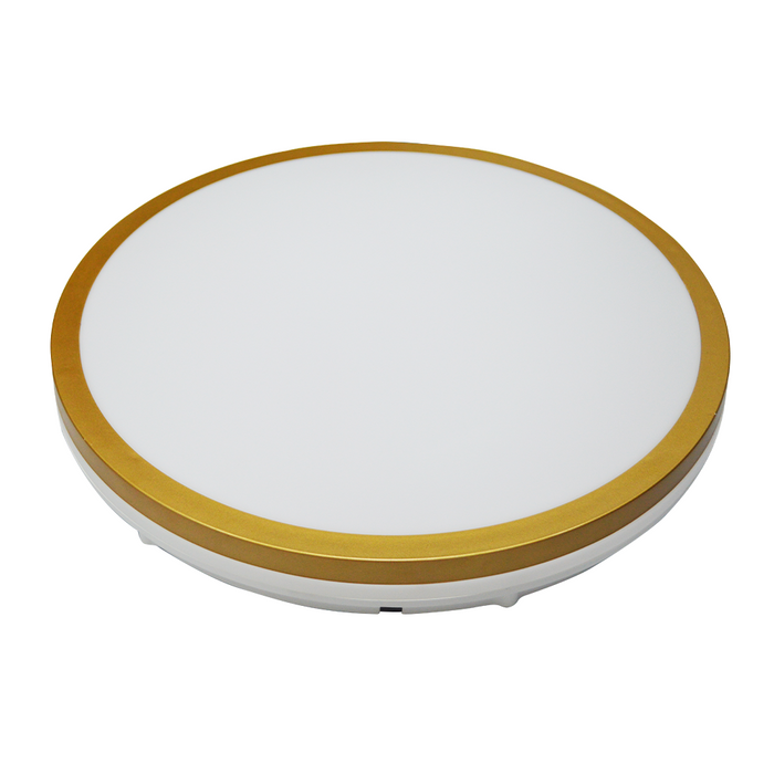 Vencha Lighting Hector-380 IP65 LED Ceiling Light - Gold
