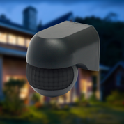 Vencha Lighting Hawk-44B IP44 Sensor - Black