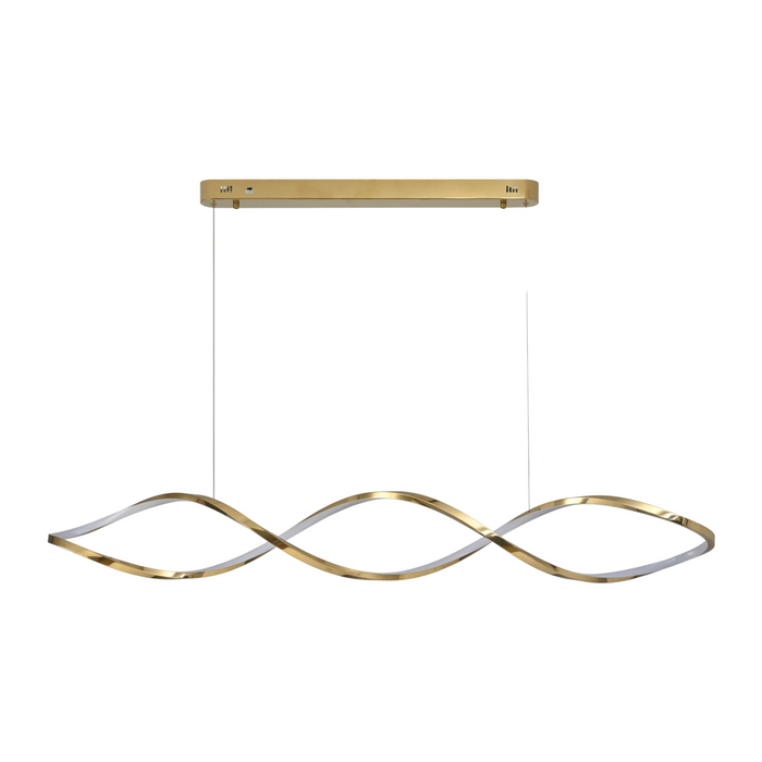 Vencha Lighting Kingston LED Pendant - Gold - 3CCT