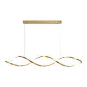 Vencha Lighting Kingston LED Pendant - Gold - 3CCT