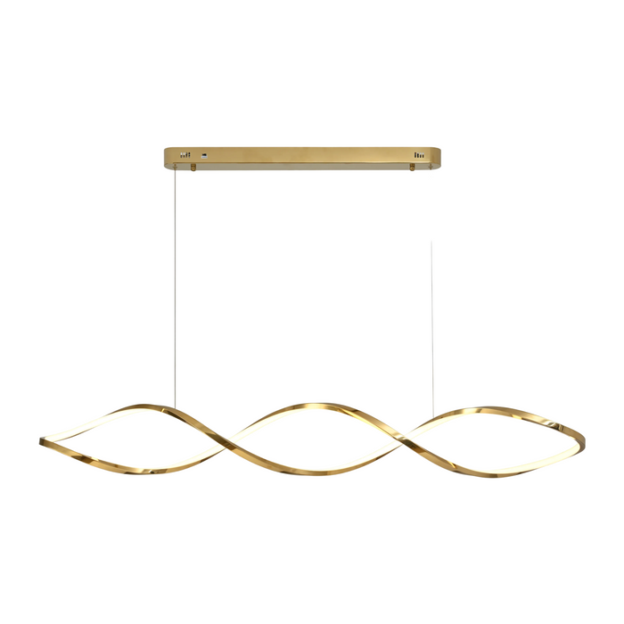 Vencha Lighting Kingston LED Pendant - Gold - 3CCT