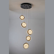 Vencha Lighting Yoyo-5 Light Round - Gun Metal