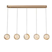 Vencha Lighting Yoyo-5 Light Bar - Gold