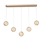 Vencha Lighting Yoyo-5 Light Bar - Gold
