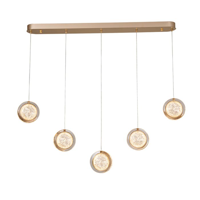 Vencha Lighting Yoyo-5 Light Bar - Gold