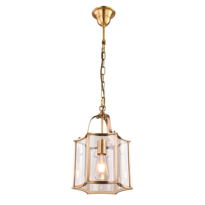 Vencha Lighting Brentwood Gold Pendant - Small - 250 x 335