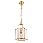 Vencha Lighting Brentwood Gold Pendant - Small - 250 x 335