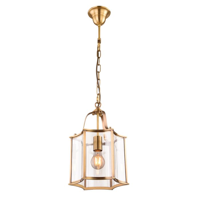 Vencha Lighting Brentwood Gold Pendant - Small - 250 x 335