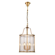 Vencha Lighting Brentwood Gold Pendant - Medium - 320 x 650