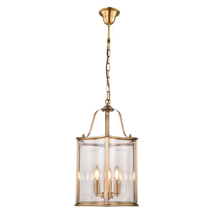 Vencha Lighting Brentwood Gold Pendant - Medium - 320 x 650