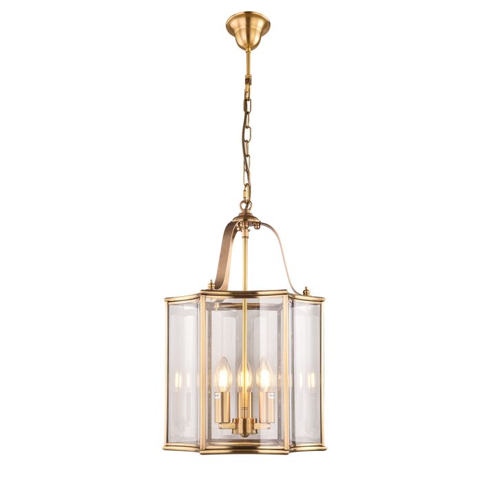 Vencha Lighting Brentwood Gold Pendant - Medium - 320 x 650