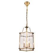 Vencha Lighting Brentwood Gold Pendant - Medium - 320 x 650