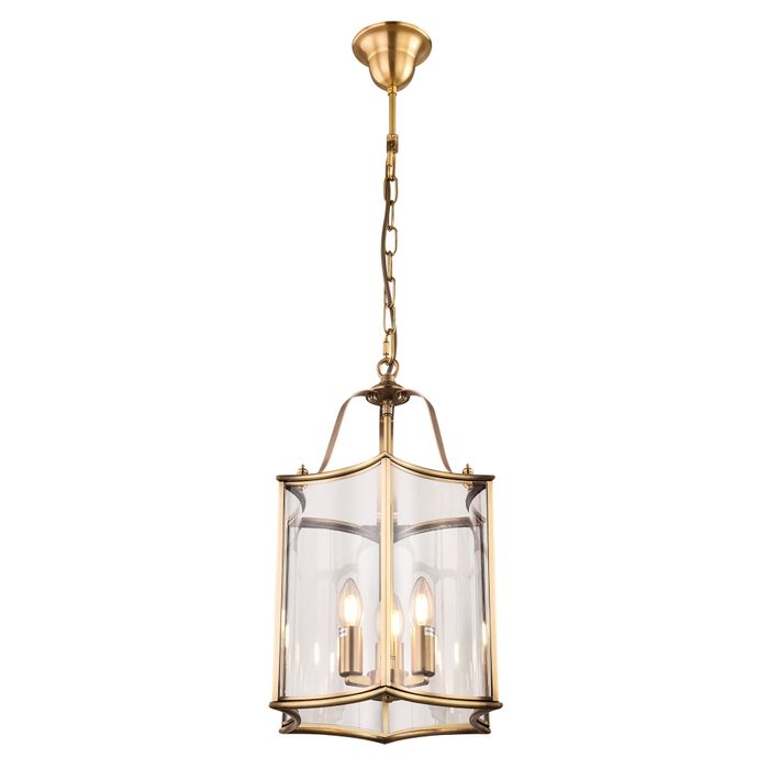 Vencha Lighting Brentwood Gold Pendant - Medium - 320 x 650