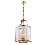 Vencha Lighting Brentwood Gold Pendant - Medium - 320 x 650