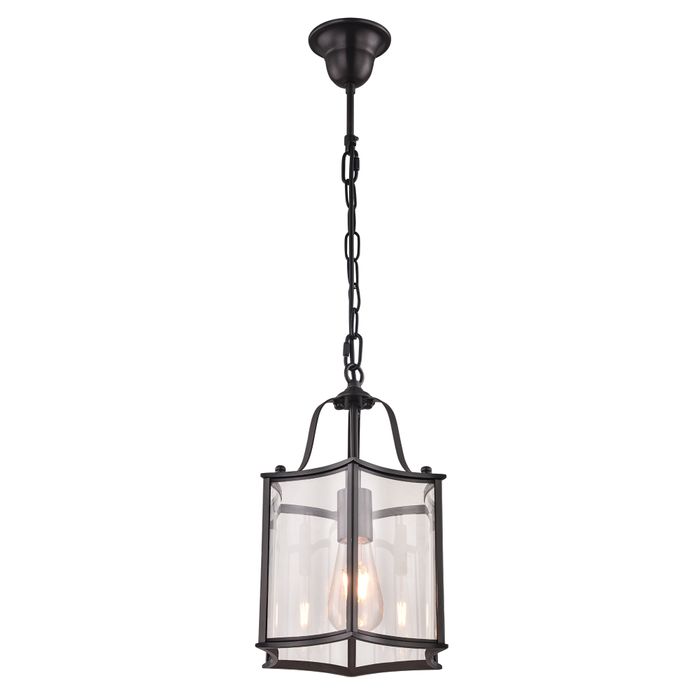 Vencha Lighting Brentwood Black Pendant - Small - 250 x 335