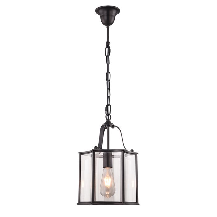 Vencha Lighting Brentwood Black Pendant - Small - 250 x 335