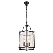 Vencha Lighting Brentwood Black Pendant - Medium - 320 x 650